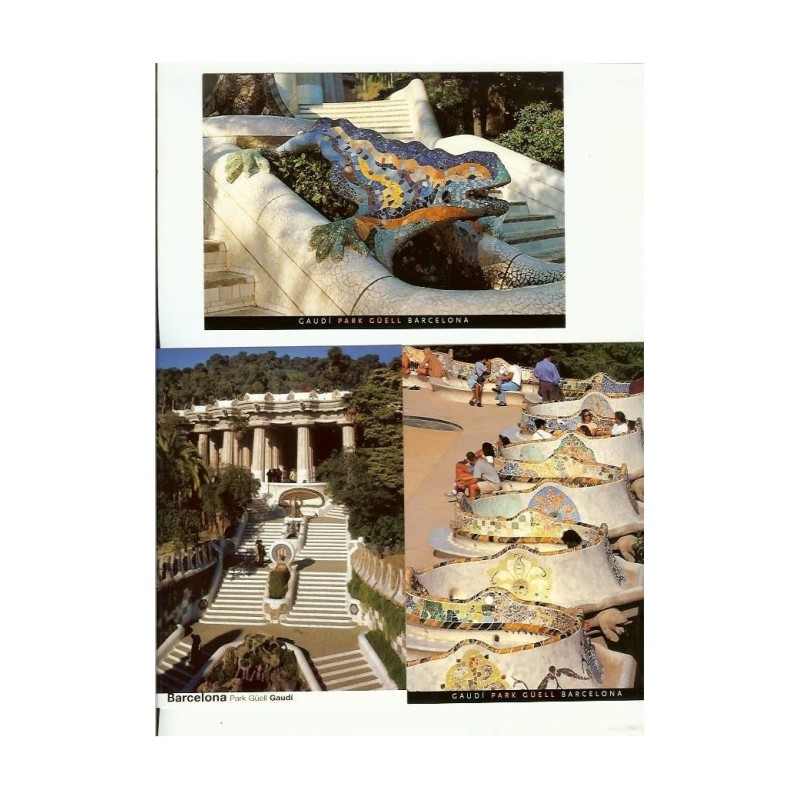 Pack 8 Postals Gaudi