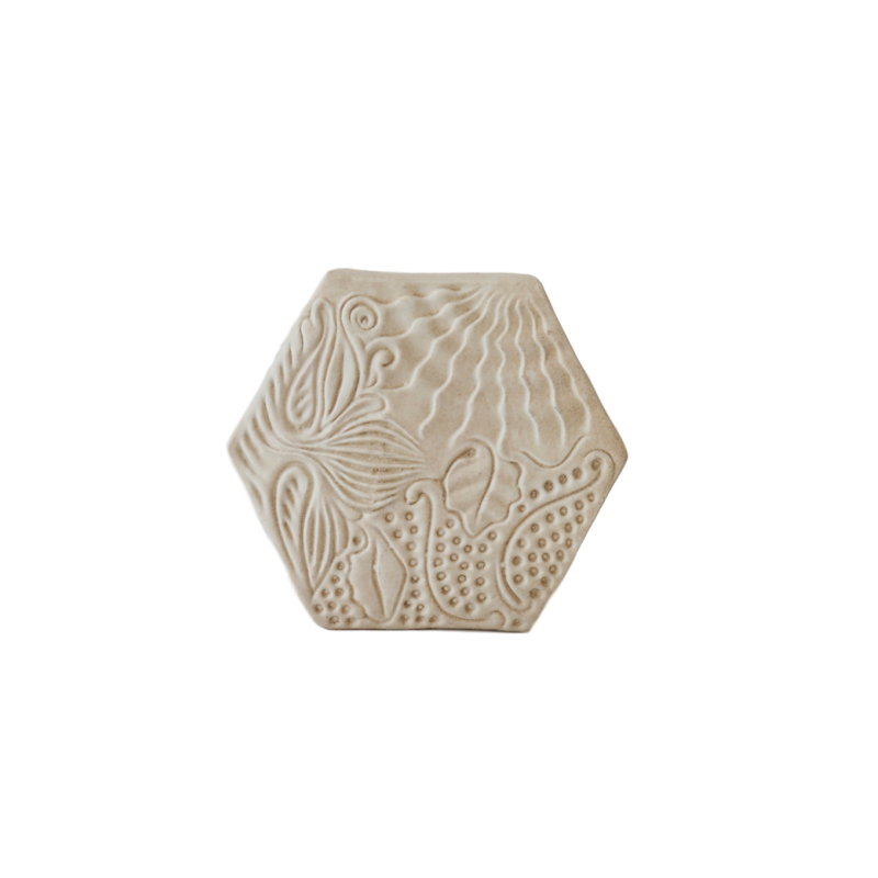 Gaudi Hexagonal Tile Magnet