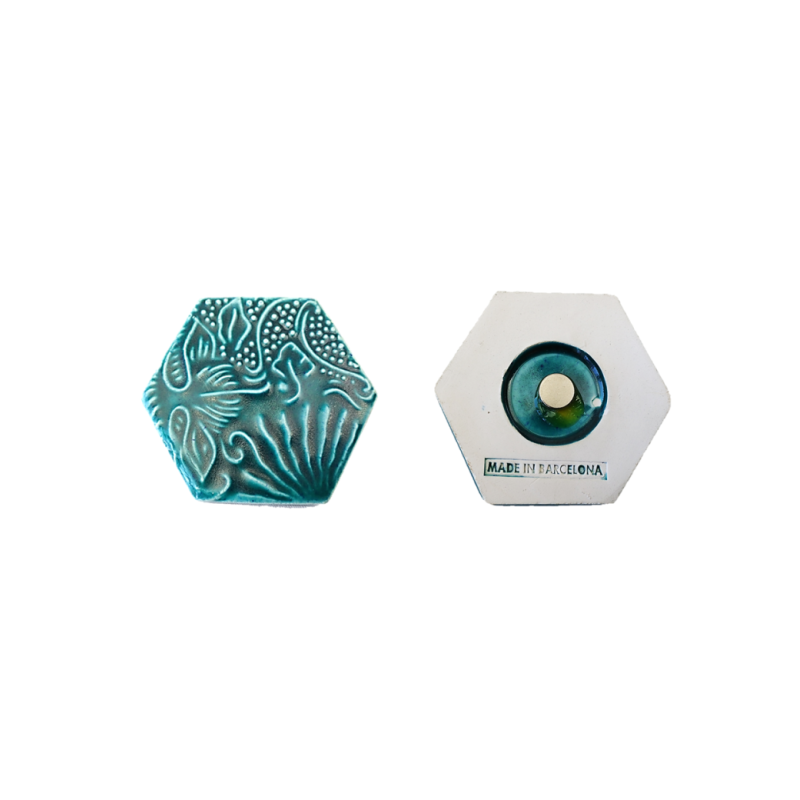 Gaudi Hexagonal Tile Magnet