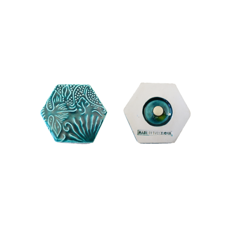 Gaudi Hexagonal Tile Magnet