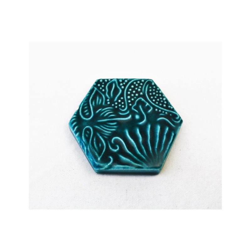 Gaudi Hexagonal Tile Magnet