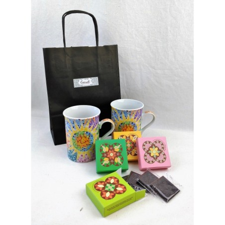 Gaudi Mugs & Choco Set