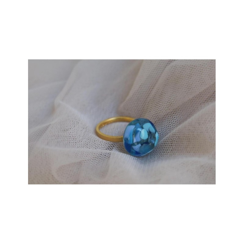 Barcelona Batllo Blue Ring