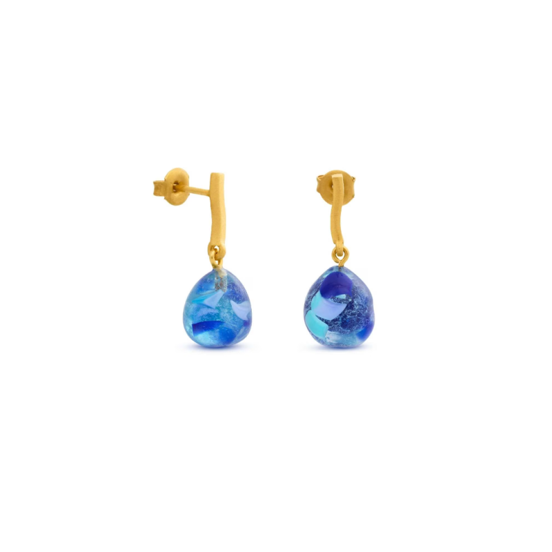 Pendientes Azules Batlló Barcelona