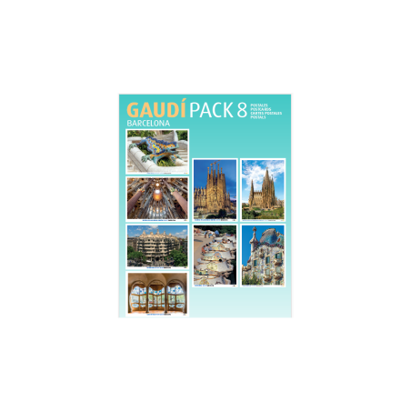 Pack 8 Postales Gaudí